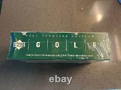 2001 Upper Deck Sealed Golf Rack Box Sp Authentic Preview Cards Tiger