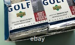 2002 Upper Deck Golf Hobby Box Opened 24 Packs Mickelson Rookie Year