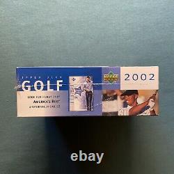 2002 Upper Deck Golf Sealed Hobby Box