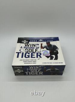 2002 Upper Deck PGA Golf Factory Sealed Box! 120 Cards Total