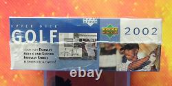 2002 Upperdeck 2002 Golf Factory Sealed Trading Card Box