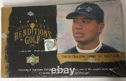2003 Upper Deck Renditions Golf Hobby Box Factory Sealed