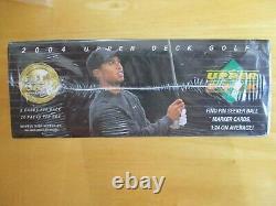 2004 Upper Deck Tiger Woods Factory Sealed Golf Trading Card Box