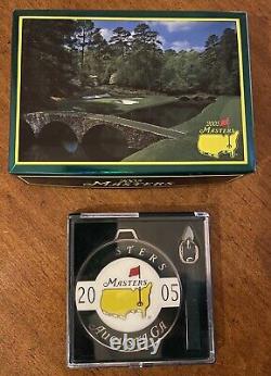 2005 Masters Titleist NXT Dozen Golf Balls New In Box & New 2005 Masters Bag Tag
