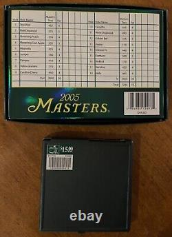 2005 Masters Titleist NXT Dozen Golf Balls New In Box & New 2005 Masters Bag Tag