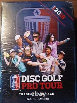 2019 Disc Golf Pro Tour (DGPT) Card Set, Brand NewithSealed #113/250 Box Has Dent