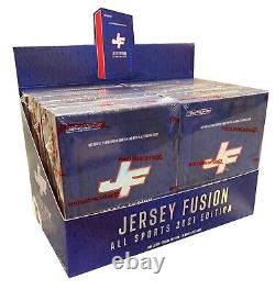 2021 Jersey Fusion All Sports Edition Hobby 10-Pack Box Case