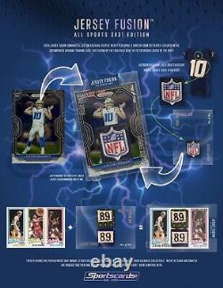 2021 Jersey Fusion All Sports Edition Hobby 10-Pack Box Case