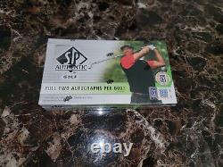 2021 UD SP Authentic Golf Sealed Hobby Box! Tiger Woods Jack Nicklaus Auto