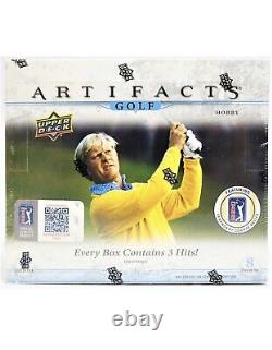 2021 Ud Artifacts Golf Hobby Factory Sealed Box