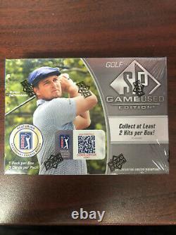 2021 Ud Sp Game Used Spgu Golf Hobby Factory Sealed Box Canada Ship Only