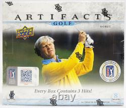 2021 Upper Deck Artifacts Golf Hobby Box (Factory Sealed)