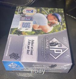 2021 Upper Deck SP Game Used GOLF Factory Sealed HOBBY BOX NEW 5 Cards 2 Hits