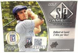 2021 Upper Deck SP Game Used Golf Hobby Box (Factory Sealed)