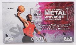 2021 Upper Deck Skybox Metal Universe Champions Factory Sealed Box Quantity