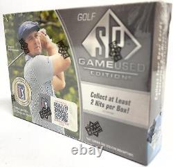 2021 Upper Deck Sp Game Used Golf Hobby Box