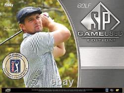 2021 Upper Deck Sp Game Used Golf Hobby Box