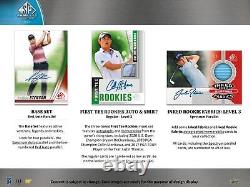 2021 Upper Deck Sp Game Used Golf Hobby Box