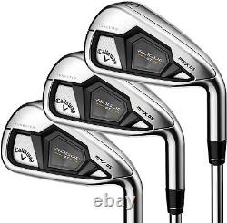 2022 New In Box Callaway Rogue Max Os Iron Set Steel Stiff 5 Pw Gw 7 Club Set