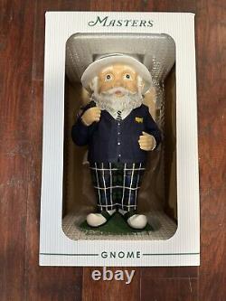 2024 Masters Gnome Large Augusta National Golf Club- New In Box! Never Opened