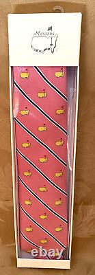 2024 Masters NECK TIE Augusta National Golf Club NEW Logo Pink RARE! New in Box