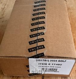 2024 Panini Prizm LIV Golf Hobby International Sealed Case (x20 Box Total)