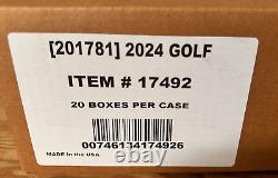 2024 Panini Prizm LIV Golf Hobby International Sealed Case (x20 Box Total)