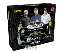 2024 Panini Prizm LIV Golf Hobby International Sealed Case (x20 Box Total)