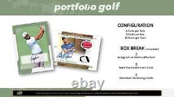 2024 Upper Deck Portfolio Golf Hobby Box