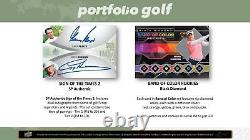 2024 Upper Deck Portfolio Golf Hobby Box