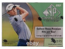 2024 Upper Deck Sp Game Used Golf Hobby 10-box Case