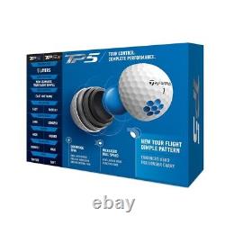 3 Dozen Brand New In Box Taylormade Tp5 White Golf Balls