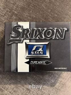 72 Srixon Q Star Pure White Golf Balls new in 6 boxes (12 Per Box)