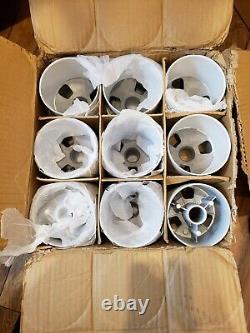 9 ct box Golf City Aluminum Putting Cups White BRAND NEW IN BOX
