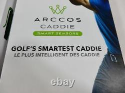 ARCCOS SMART GOLF CADDIE with CADDIE LINK, New in the Box, Wearable Shot Tracking