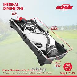 ATA Staff Pro XL Hard Plastic Storage Cart Golf Travel Case (Open Box)