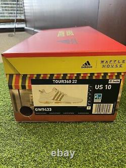 Adidas Golf Shoes Tour 360 Waffle House RARE Mens 10 2022 Masters NEW with Box