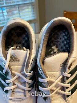Adidas Tour 360 22 Golf Shoes White/Green Size 9.5 New In Box GY4541