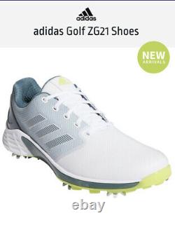 Adidas ZG21 Golf Shoes (2021 New Model) Mens Size UK 10.5 Brand New In Box
