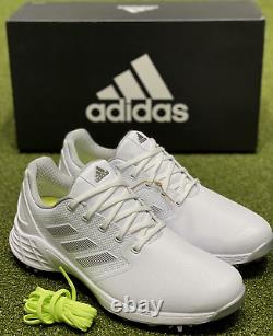 Adidas ZG21 Mens Golf Shoes GX4129 White 8 Medium (D) New in Box #79529