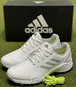 Adidas ZG21 Mens Golf Shoes GX4129 White 8 Medium (D) New in Box #79529