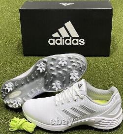 Adidas ZG21 Mens Golf Shoes GX4129 White 8 Medium (D) New in Box #79529