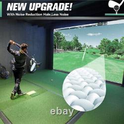 Aikeec White Golf Simulator Display Projector Screen 98x98in NEW OPEN BOX
