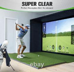 Aikeec White Golf Simulator Display Projector Screen 98x98in NEW OPEN BOX