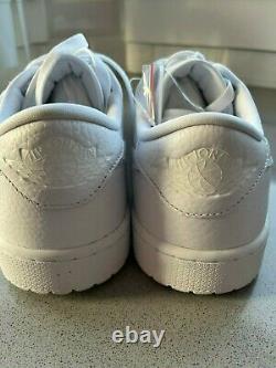 Air Jordan 1 Low Golf Shoe Size 10.5 White/White Brand New with Box