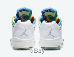 Air Jordan 5 Low G'Tie Dye' Golf Shoes Size 13 BRAND NEW IN BOX