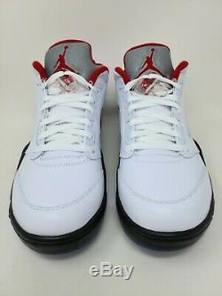Air Jordan 5 Low Golf Fire Red Deadstock New In Box Mens Size 13