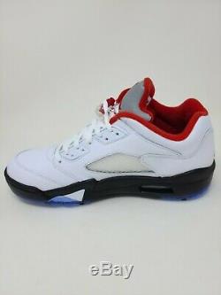 Air Jordan 5 Low Golf Fire Red Deadstock New In Box Mens Size 13