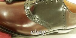 Allen Edmonds Golf Shoes Polo 11 EEE New in Box New with Tags Black Burgundy