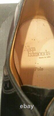 Allen Edmonds Golf Shoes Polo 11 EEE New in Box New with Tags Black Burgundy